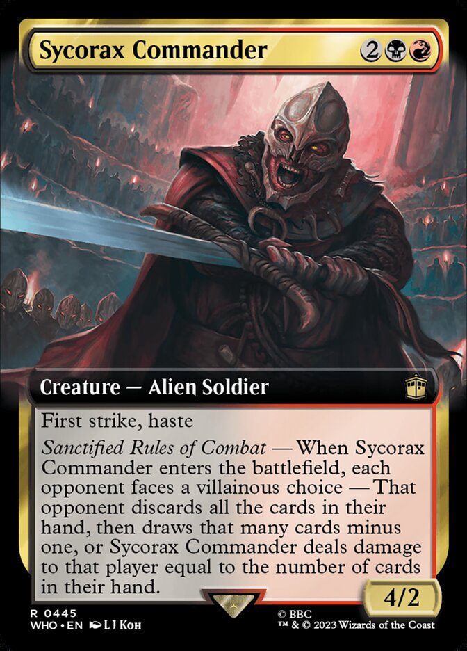 Sycorax Commander (Doctor Who)