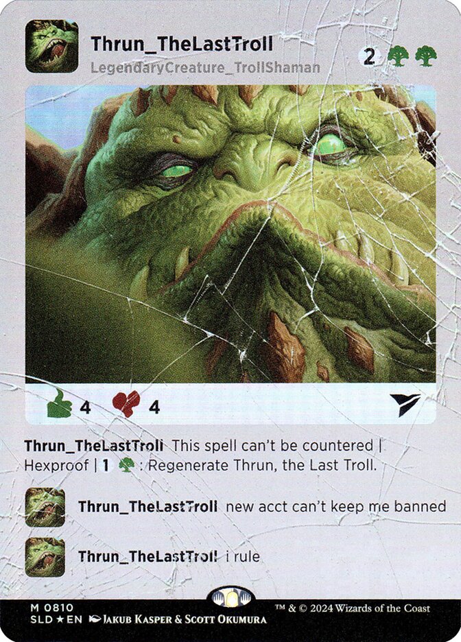 Thrun, the Last Troll (Secret Lair Drop)