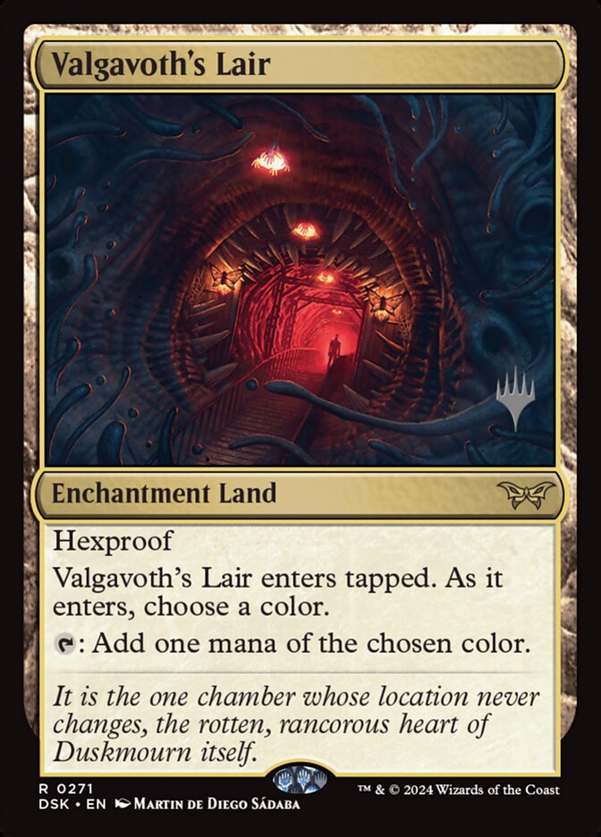 Valgavoth's Lair (Duskmourn: House of Horror Promos)