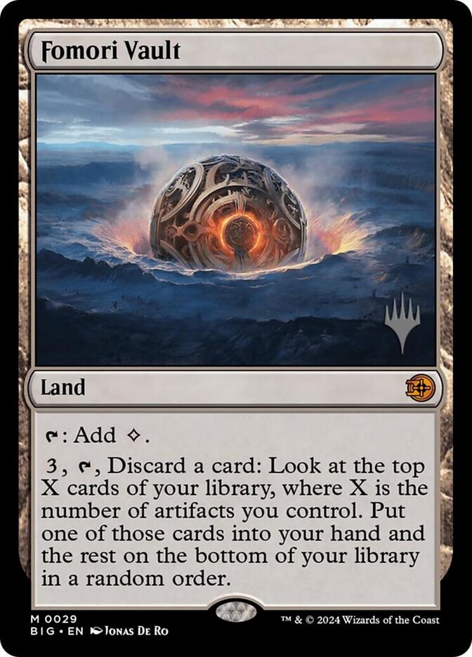 Fomori Vault (The Big Score Promos)