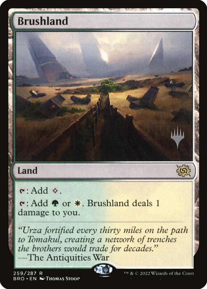 Brushland (The Brothers' War Promos)