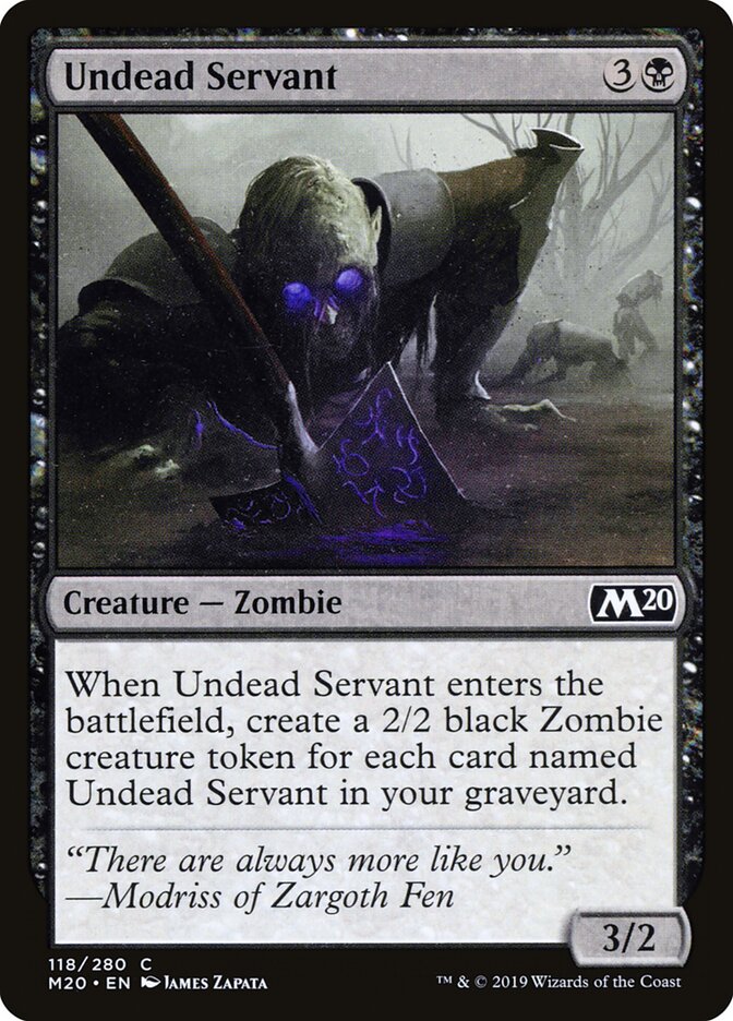 Undead Servant (Core Set 2020)