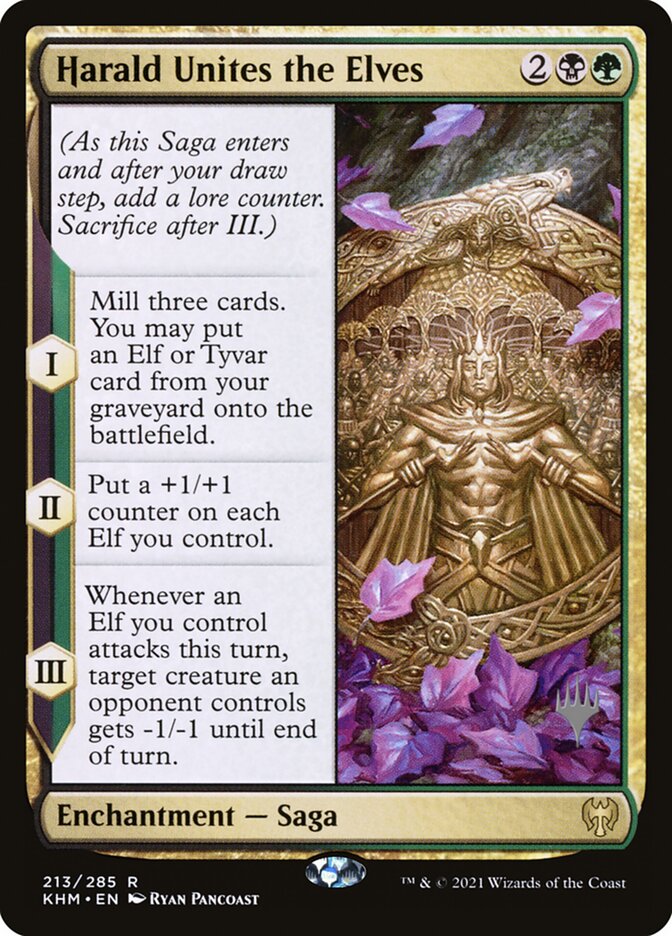 Harald Unites the Elves (Kaldheim Promos)