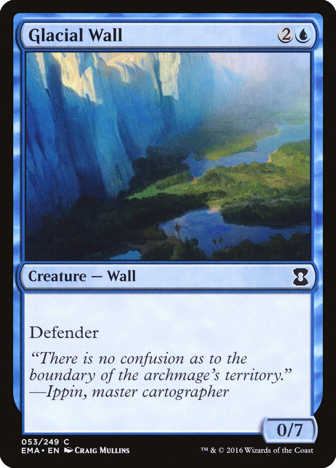 Glacial Wall (Eternal Masters)