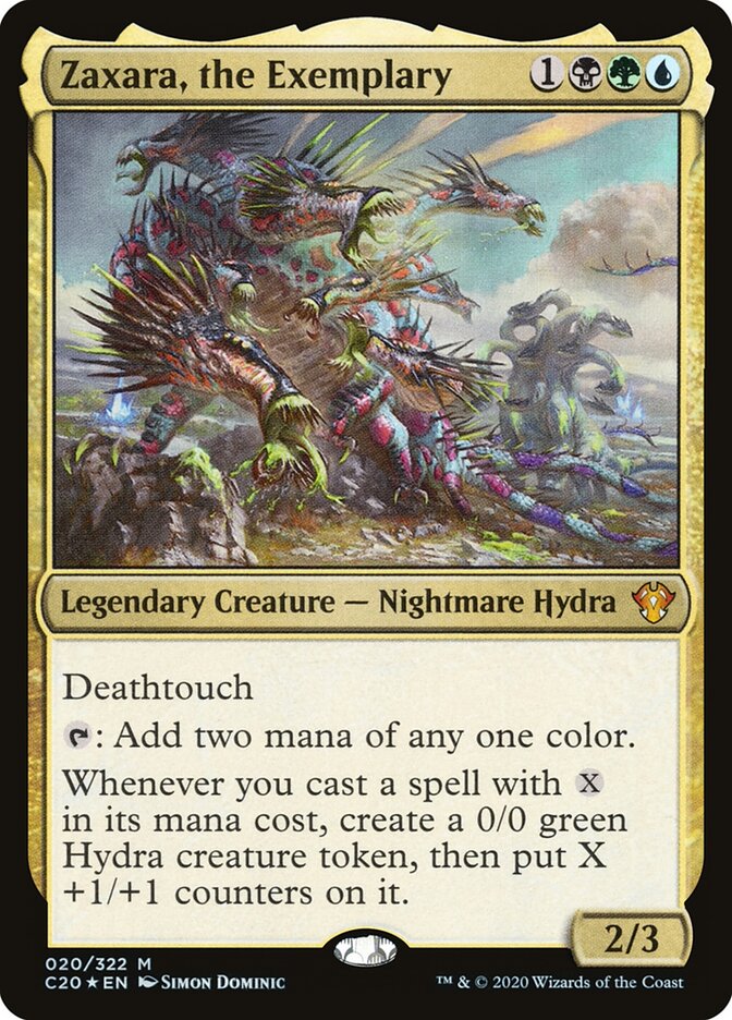 Zaxara, the Exemplary (Commander 2020)