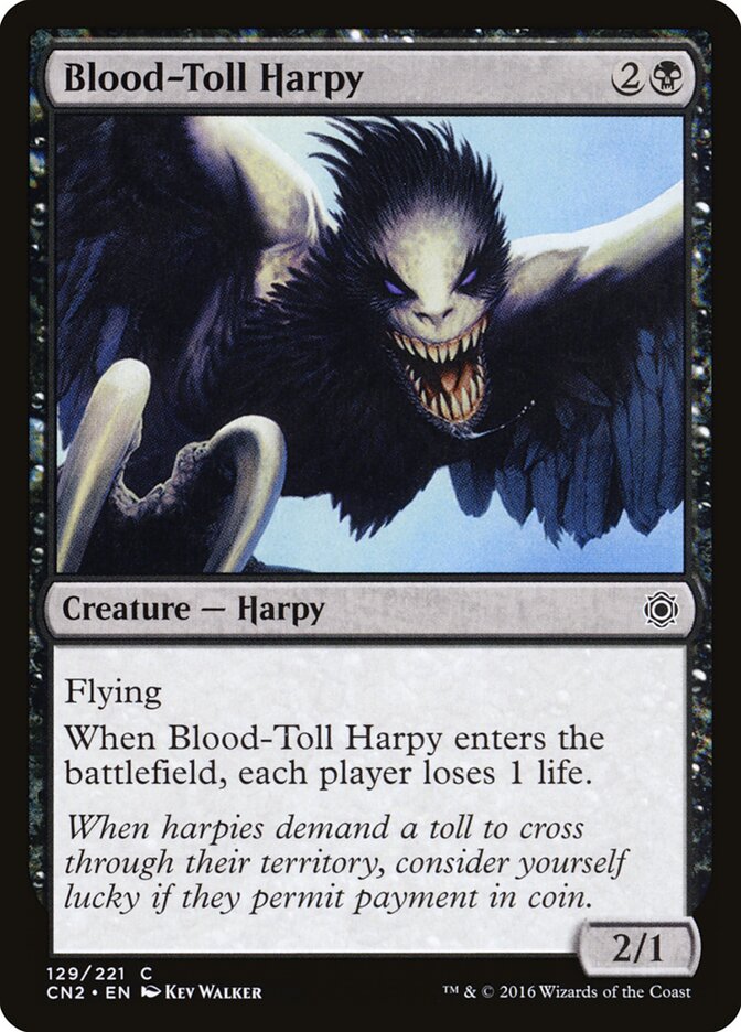 Blood-Toll Harpy (Conspiracy: Take the Crown)