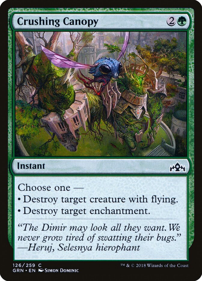 Crushing Canopy (Guilds of Ravnica)