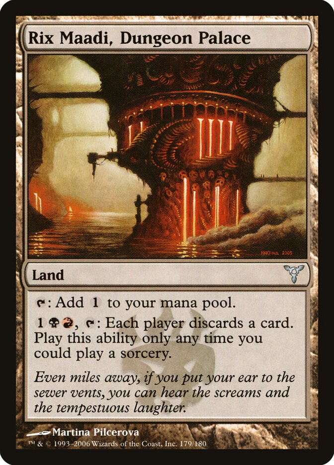 Rix Maadi, Dungeon Palace (Dissension)