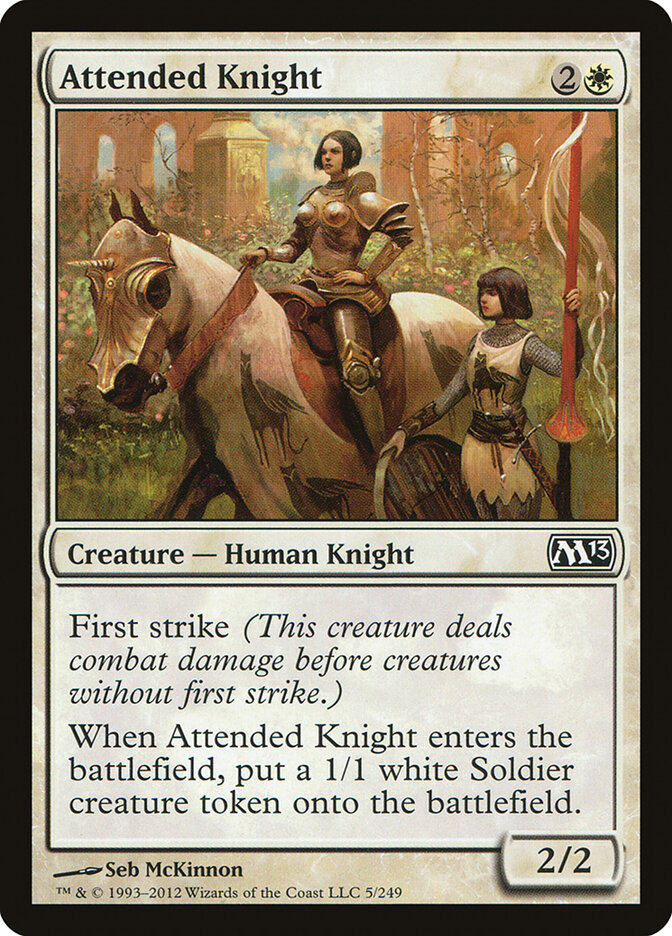Attended Knight (Magic 2013)