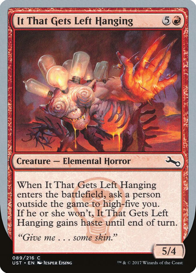 It That Gets Left Hanging (Unstable)