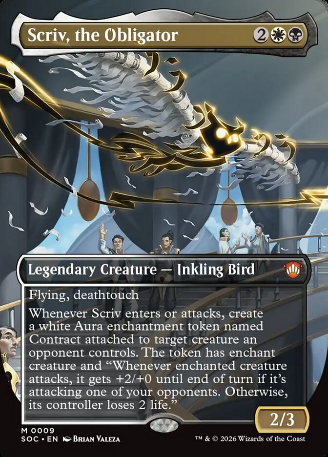 Scriv, the Obligator (Secrets of Strixhaven Commander)