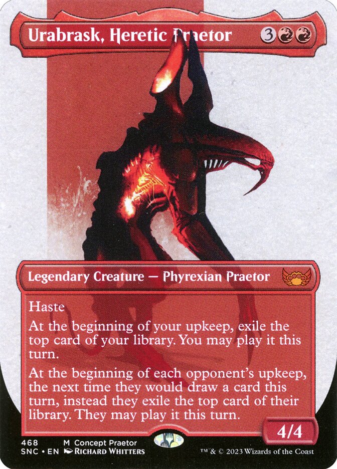 Urabrask, Heretic Praetor (Streets of New Capenna)