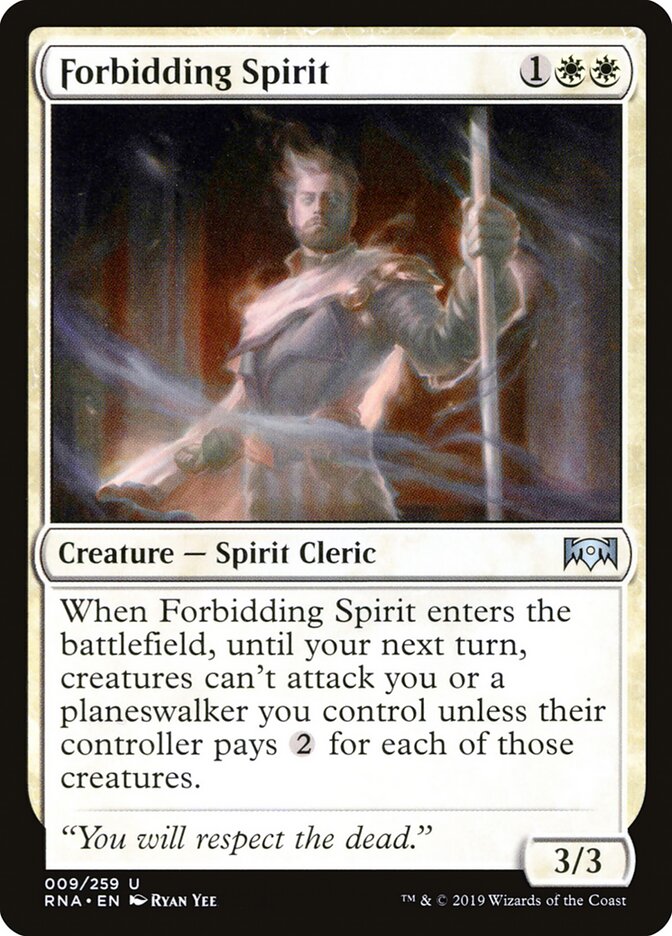 Forbidding Spirit (Ravnica Allegiance)