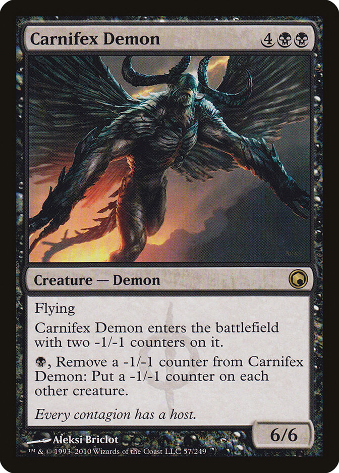 Carnifex Demon (Scars of Mirrodin)