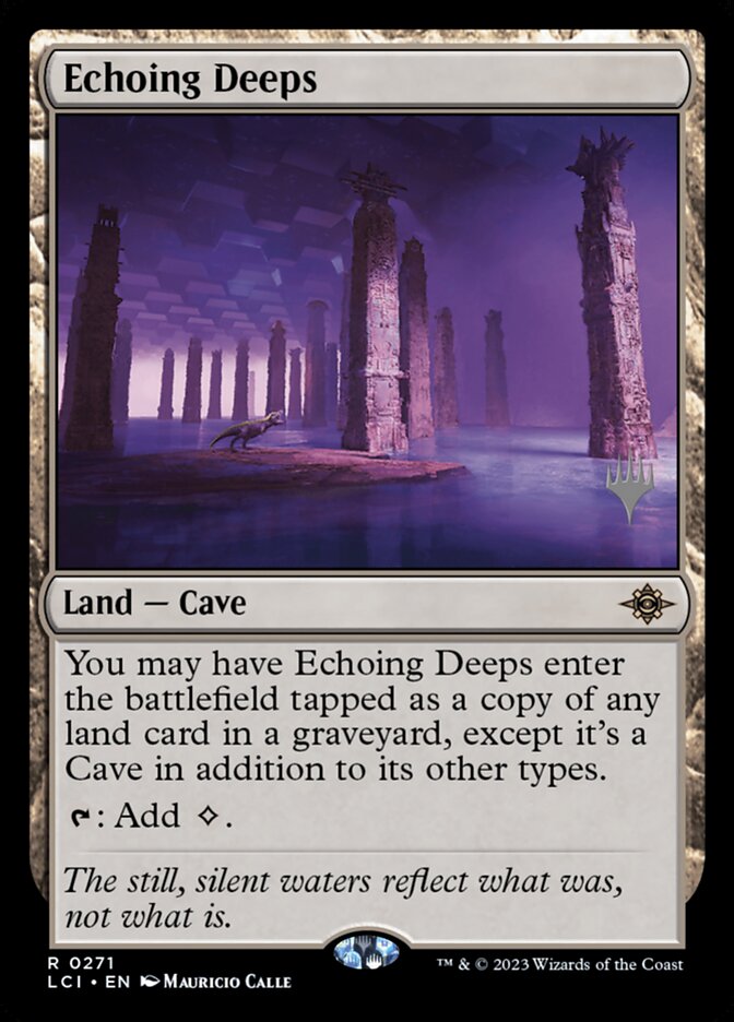 Echoing Deeps (The Lost Caverns of Ixalan Promos)