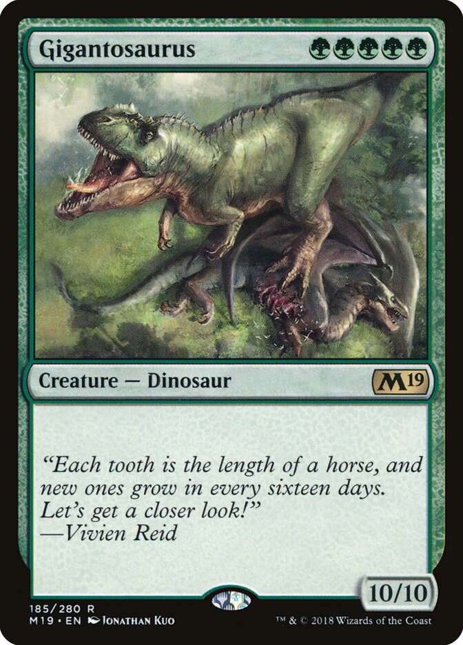 Gigantosaurus (Core Set 2019)