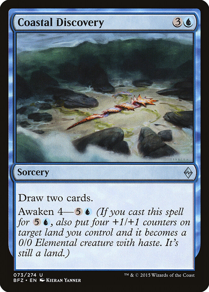 Coastal Discovery (Battle for Zendikar)