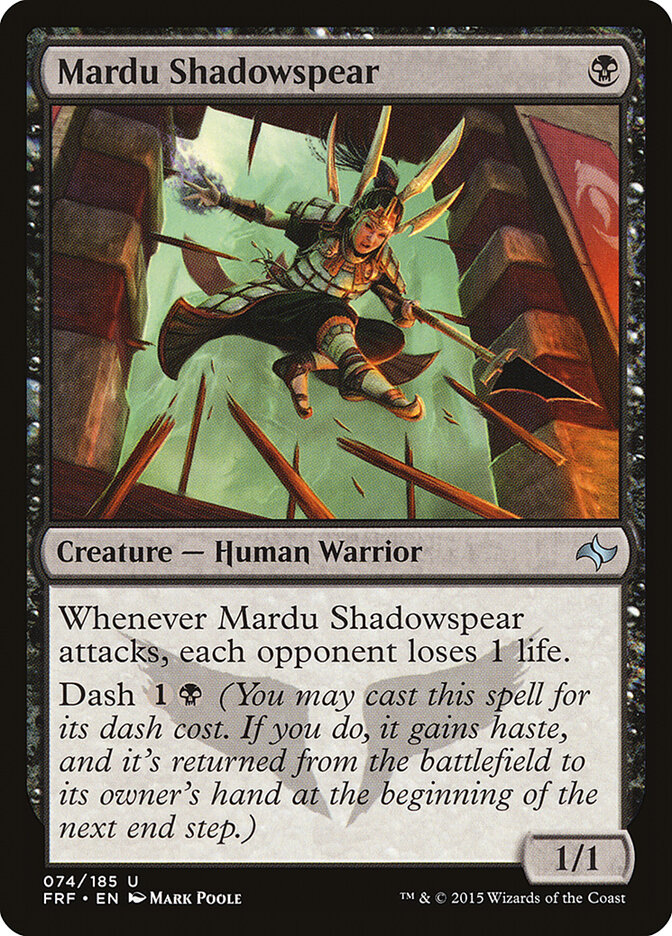 Mardu Shadowspear (Fate Reforged)