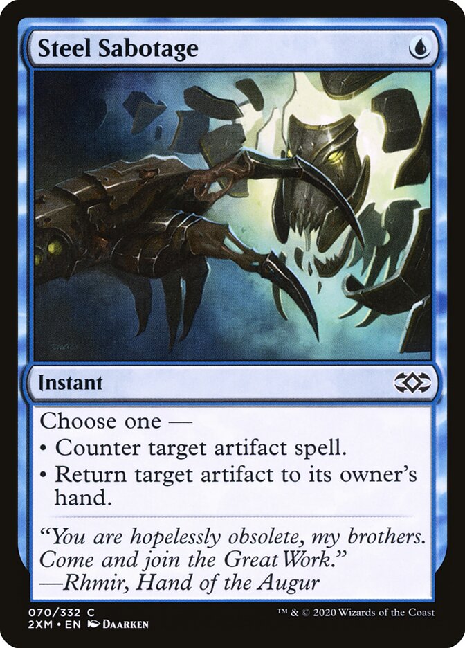 Steel Sabotage (Double Masters)