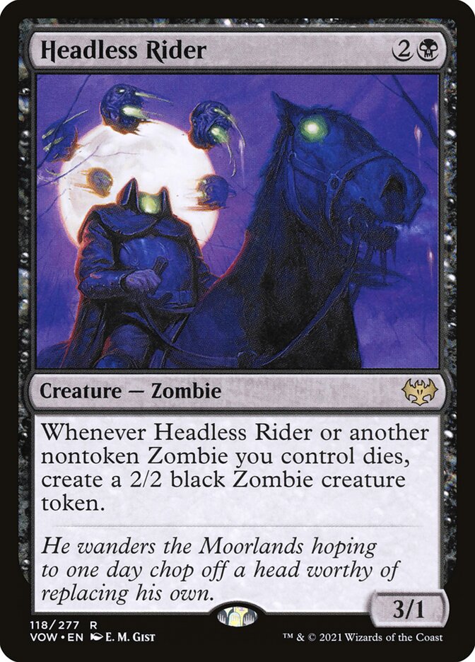 Headless Rider (Innistrad: Crimson Vow)