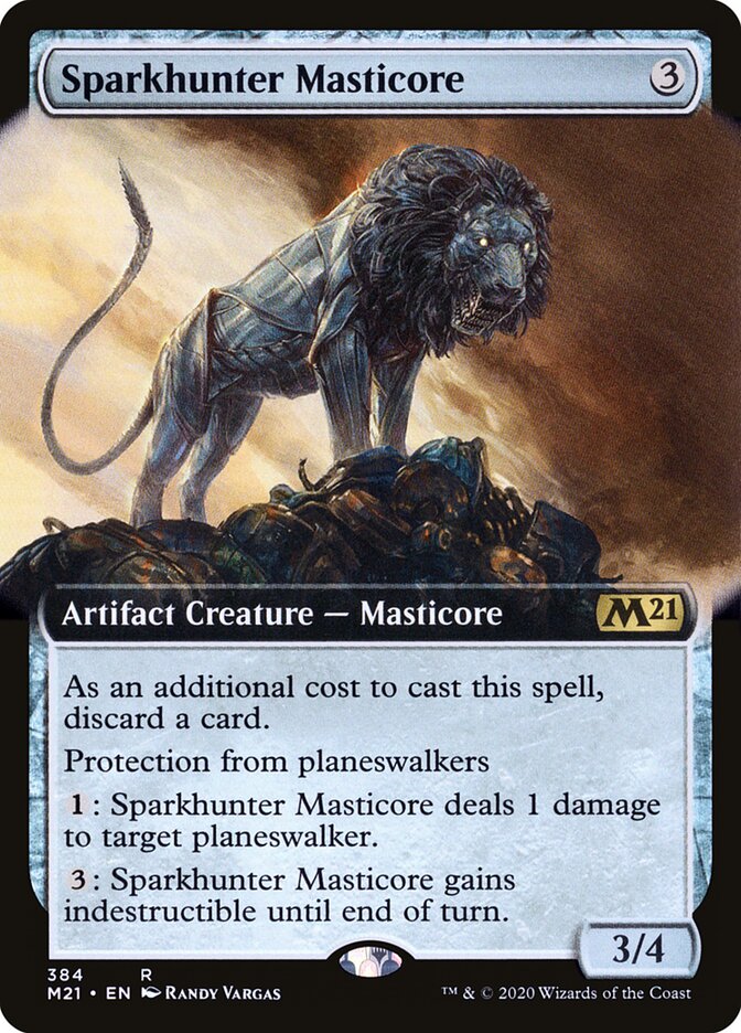 Sparkhunter Masticore (Core Set 2021)