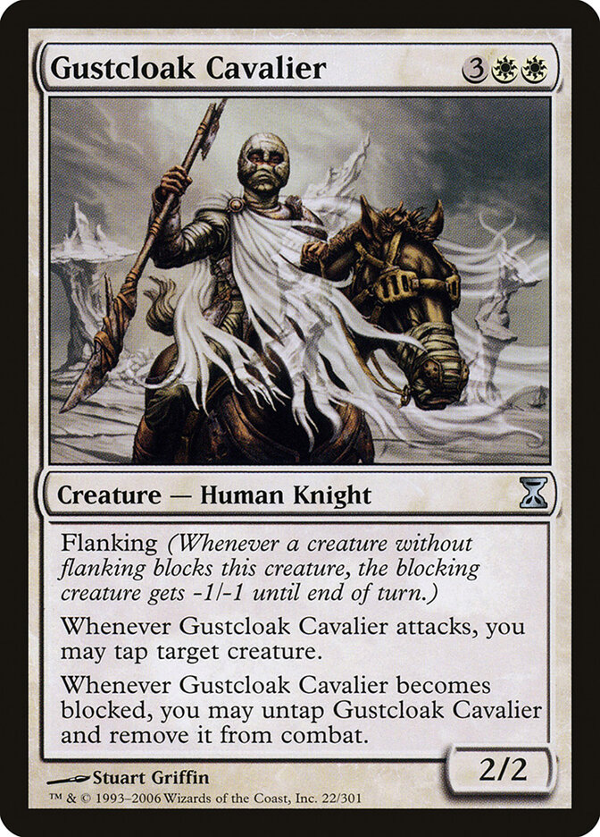 Gustcloak Cavalier (Time Spiral)