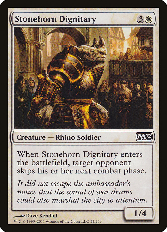 Stonehorn Dignitary (Magic 2012)