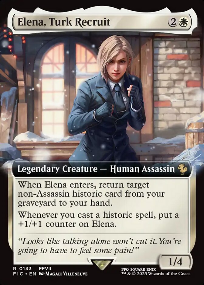 Elena, Turk Recruit (Final Fantasy Commander)