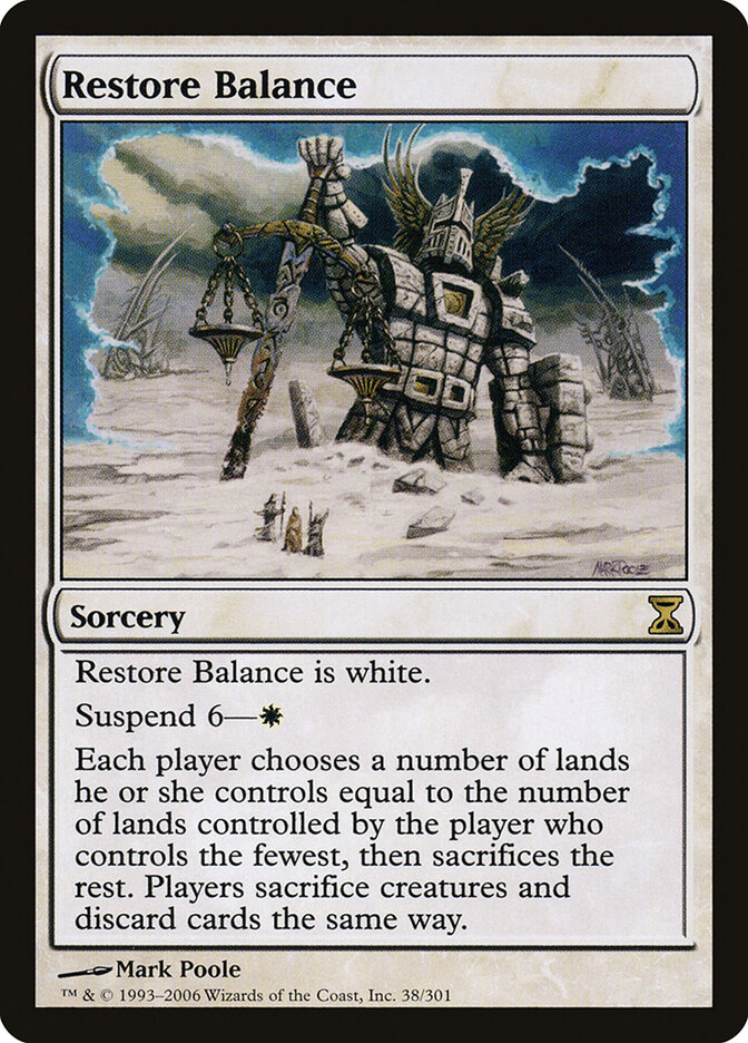 Restore Balance (Time Spiral)