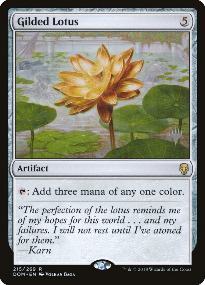 Gilded Lotus (Dominaria Promos)
