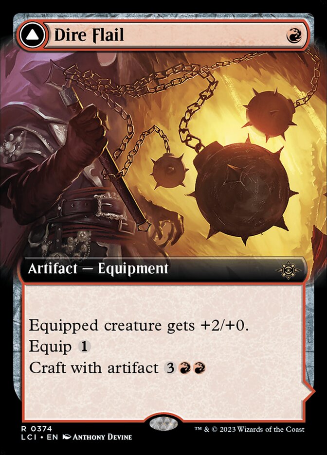 Dire Flail (The Lost Caverns of Ixalan)
