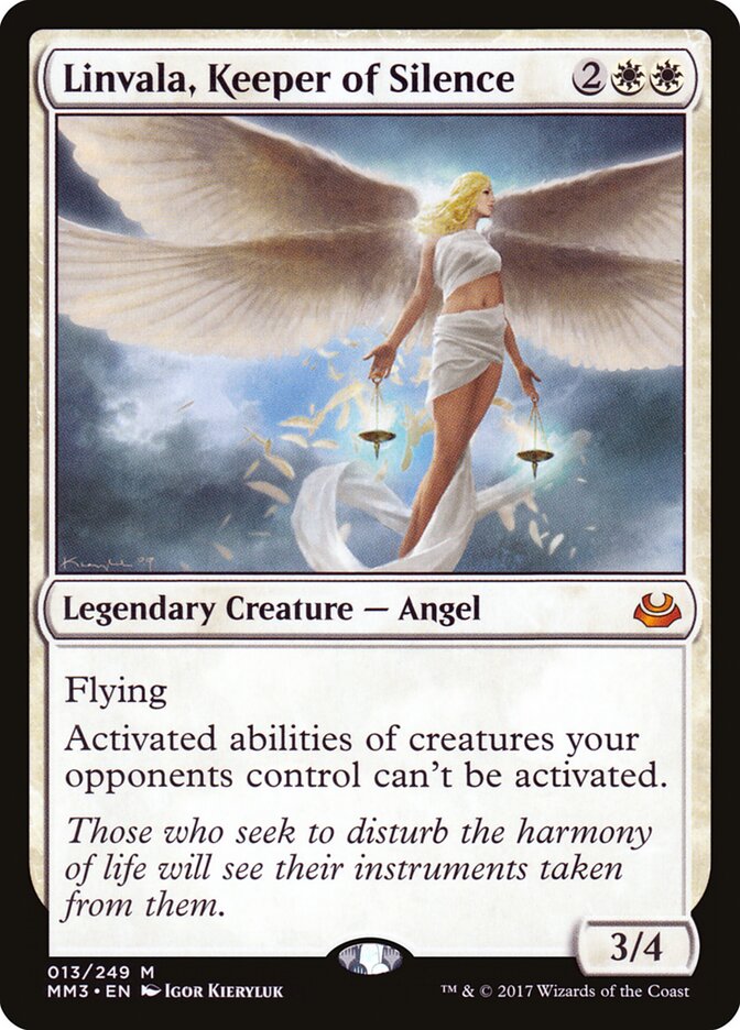 Linvala, Keeper of Silence (Modern Masters 2017)