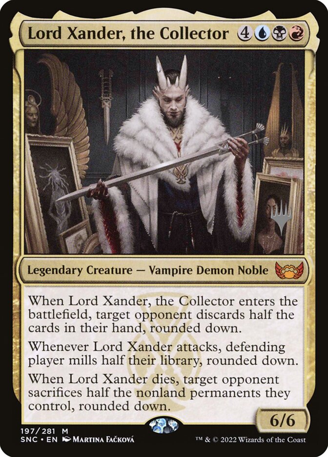 Lord Xander, the Collector (Streets of New Capenna Promos)