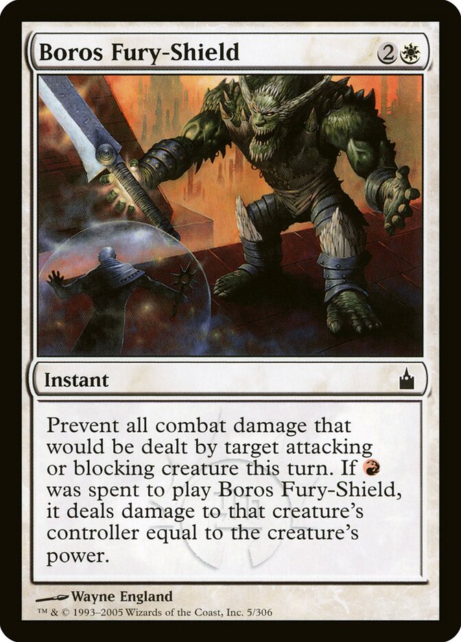 Boros Fury-Shield (Ravnica: City of Guilds)
