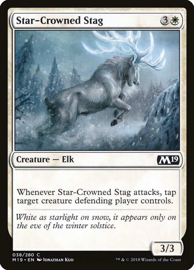 Star-Crowned Stag (Core Set 2019)