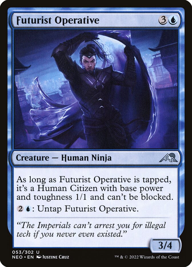Futurist Operative (Kamigawa: Neon Dynasty)