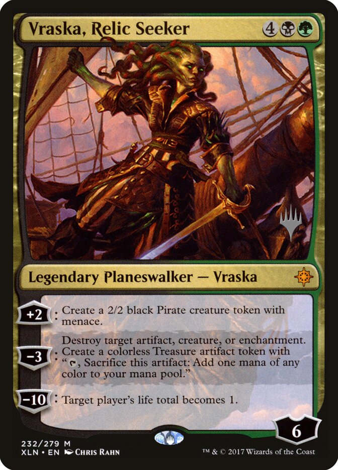 Vraska, Relic Seeker (Ixalan Promos)