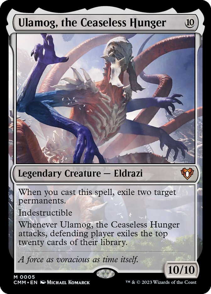 Ulamog, the Ceaseless Hunger (Commander Masters)