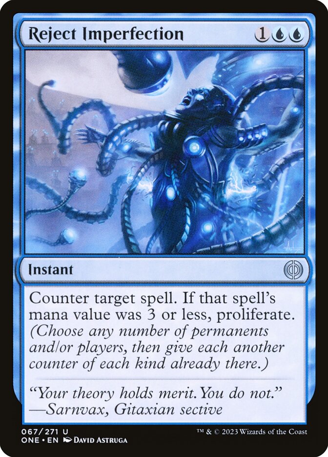 Reject Imperfection (Phyrexia: All Will Be One)