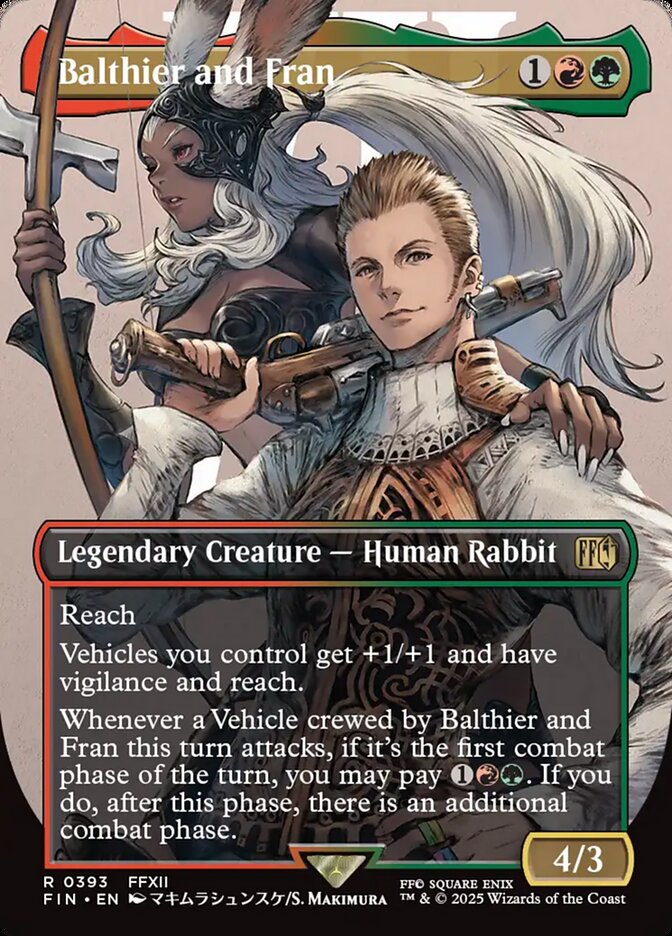 Balthier and Fran (Final Fantasy)