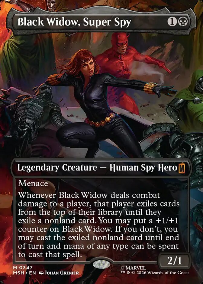 Black Widow, Super Spy (Marvel Super Heroes)