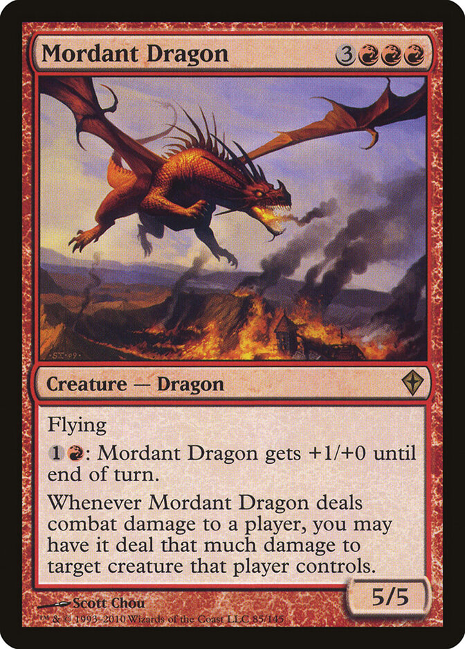 Mordant Dragon (Worldwake)