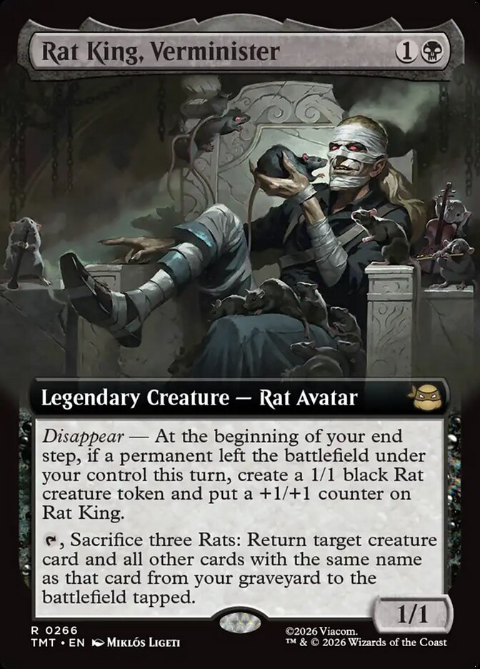 Rat King, Verminister (Teenage Mutant Ninja Turtles)