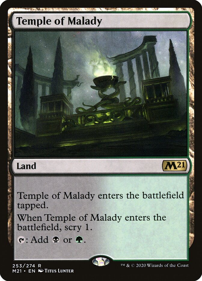 Temple of Malady (Core Set 2021)