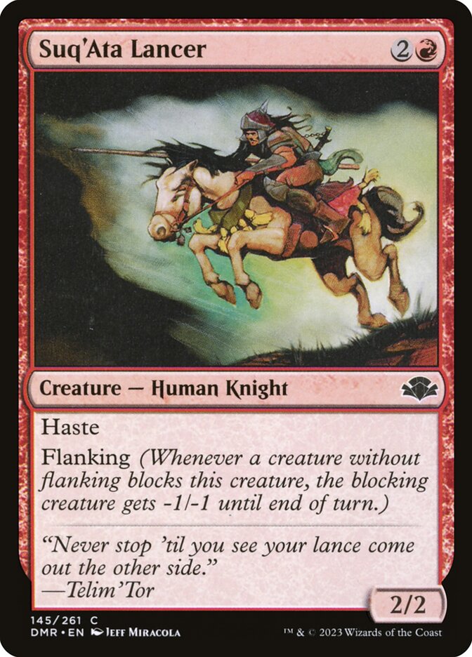 Suq'Ata Lancer (Dominaria Remastered)