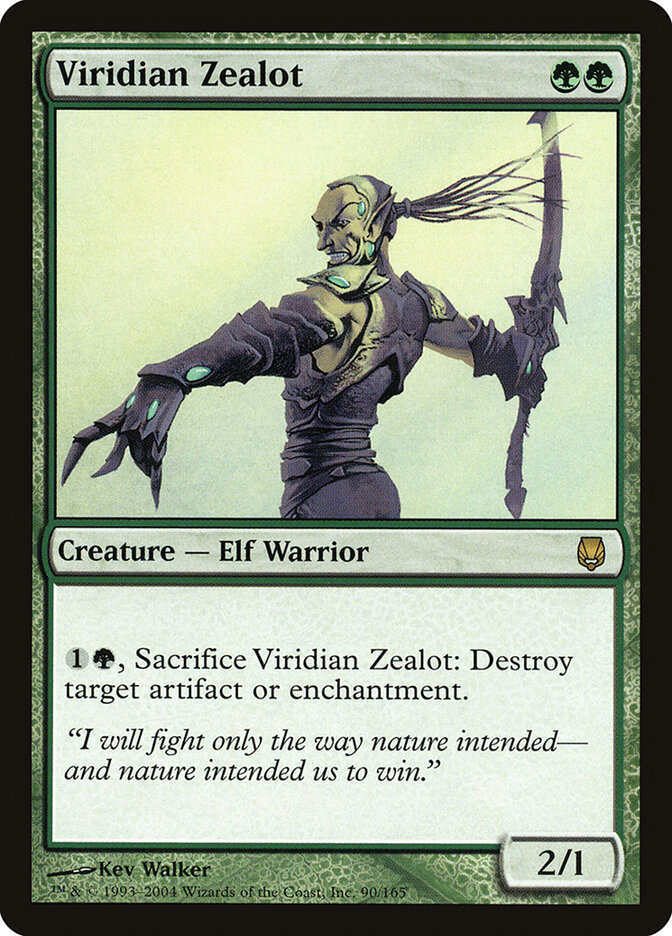 Viridian Zealot (Darksteel)