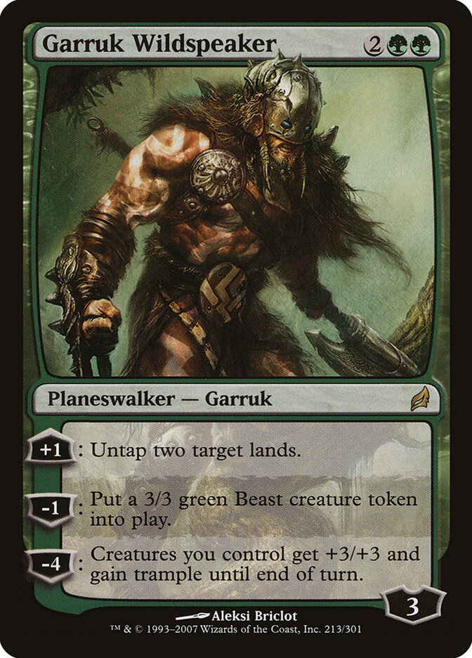 Garruk Wildspeaker (Lorwyn)
