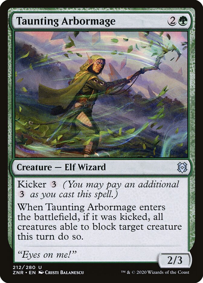 Taunting Arbormage (Zendikar Rising)