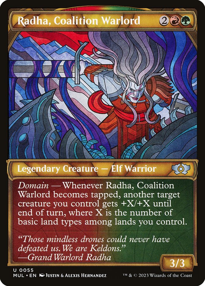 Radha, Coalition Warlord (Multiverse Legends)