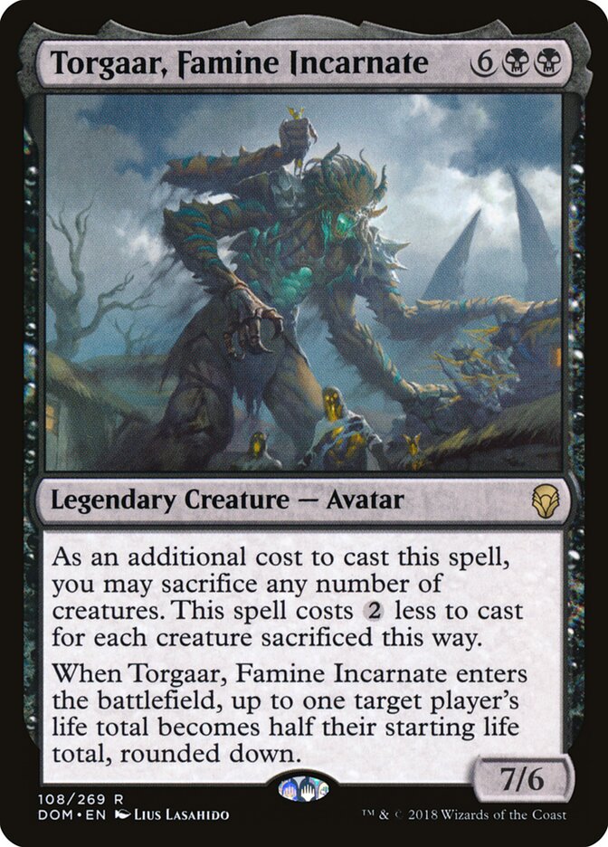 Torgaar, Famine Incarnate (Dominaria)